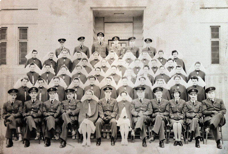 Hospital Staff, ca. 1940.